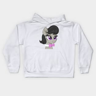 Octavia Melody portrait short mane Kids Hoodie